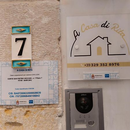 A Casa Di Rita Appartement Bari Buitenkant foto